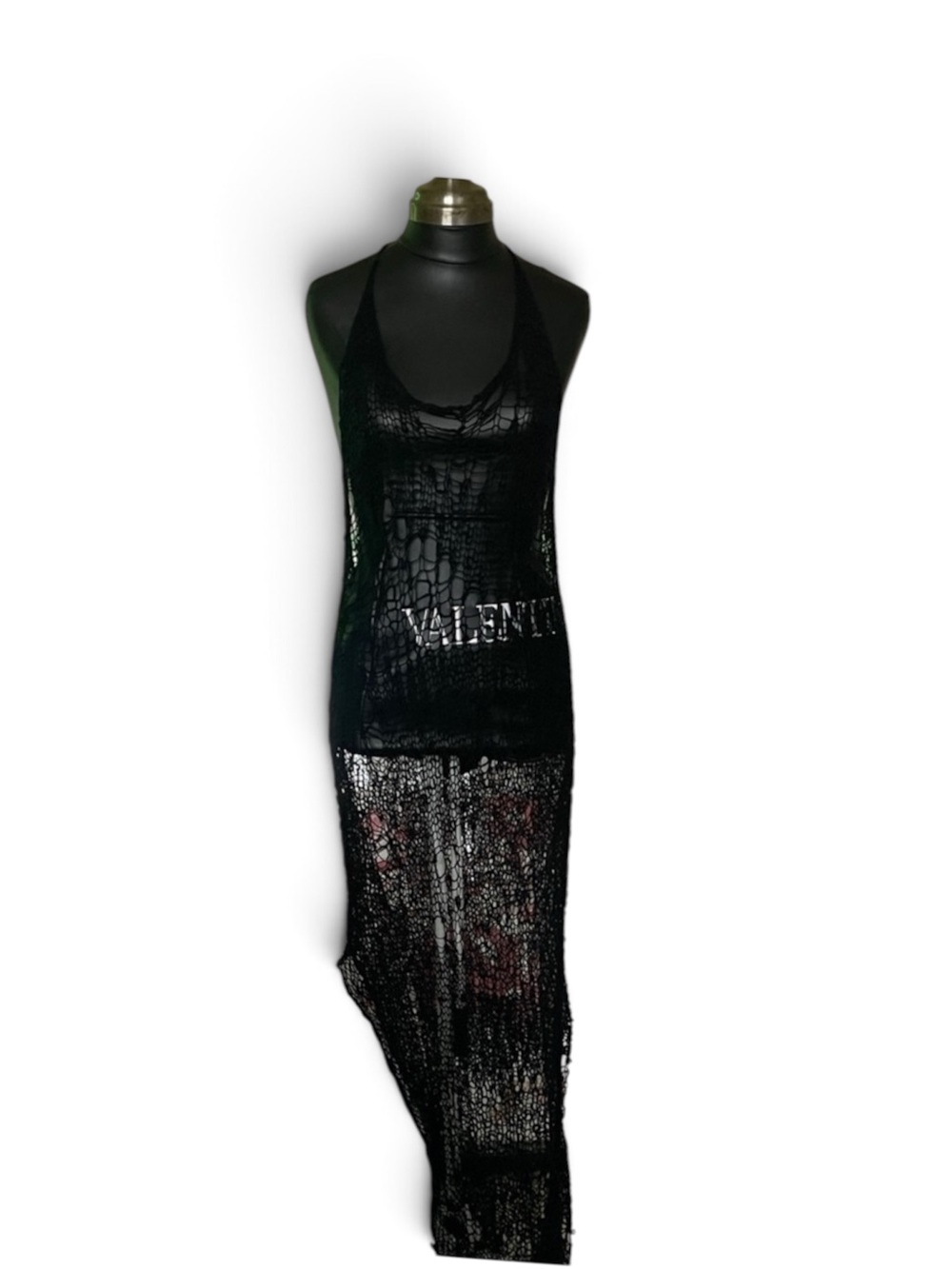 Dolls Kill Black Knit 100% cotton Dress or scarf